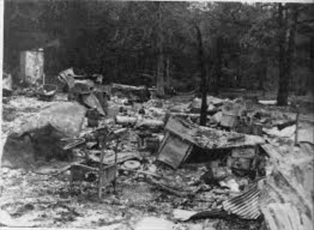 Malcolm's Home Burned Down