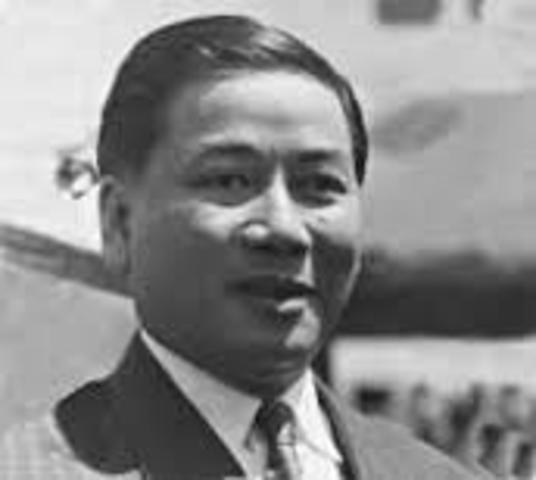 Diem Becomes President of Republic of Vietnam.