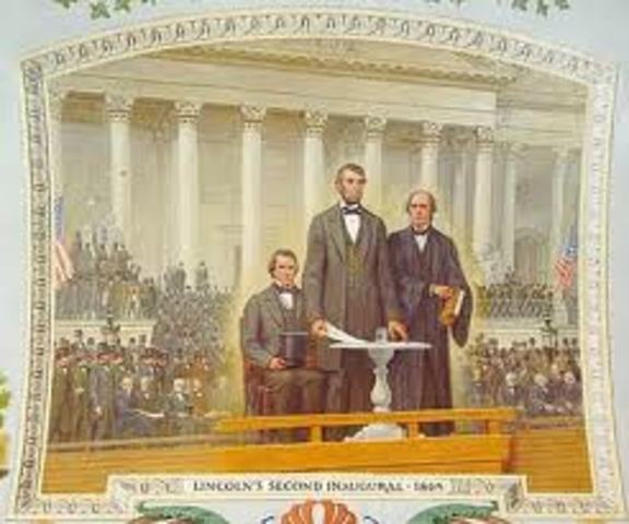 Inaguaration of Abraham Lincoln