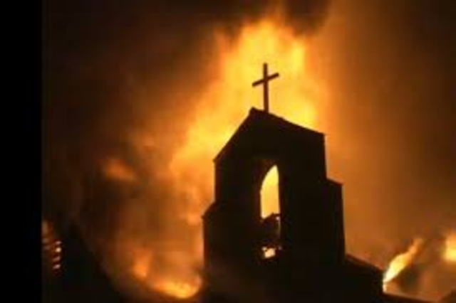 Attack on christian