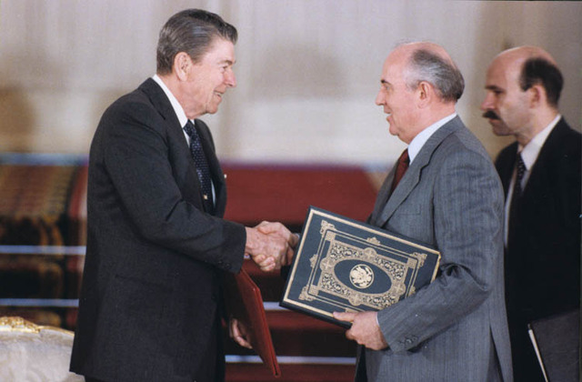 Intermediate-Range Nuclear Forces Treaty ratified