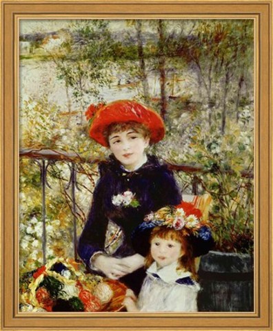 Two Sisters - Renoir 1881