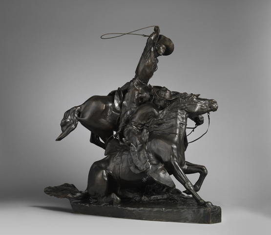 Lassoing Wild Horses 1898