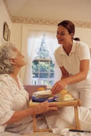 Got a job at Nursing Home