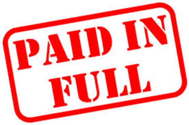 Paid off College Loans