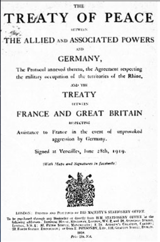 Treaty of Versailles