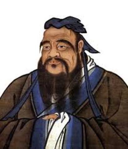 Confucius was born.