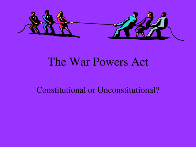War Powers Act