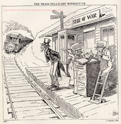 Versailies peace treaty signed