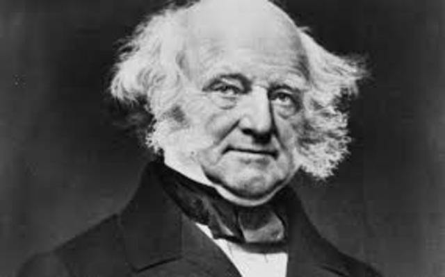 Van Buren Become President