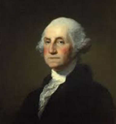 George Washington re-elected president
