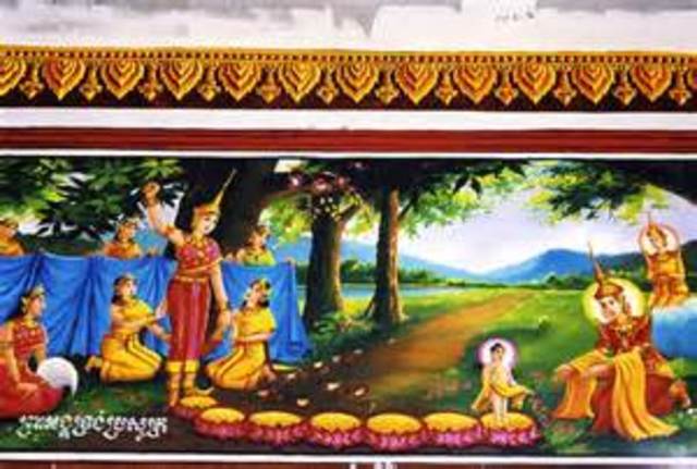 The Birth of Buddha