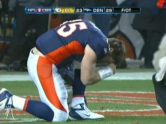 Tebow faces Steelers