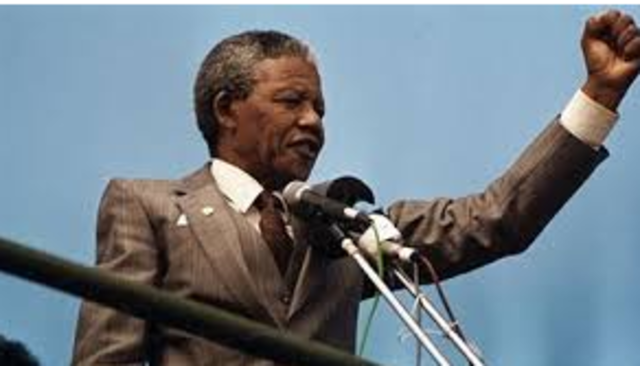 Nelson Mandela is released from prison