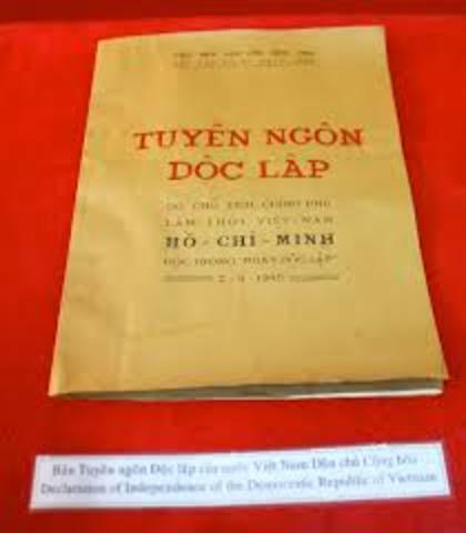 Vietnam Declaration of Independence
