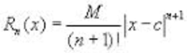 Maclaurin and Taylor Series