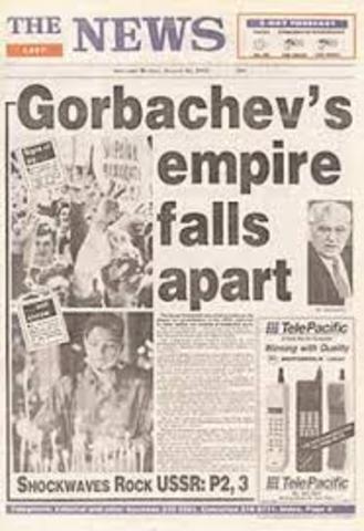 Dissolving of the Soviet Union