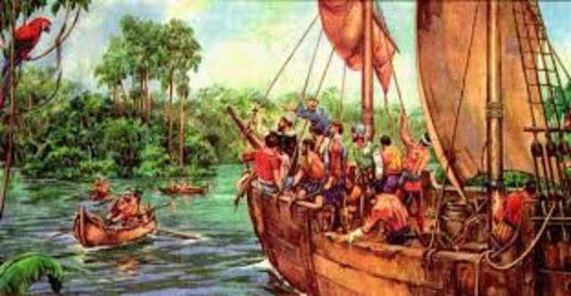 Descubrimiento del rio amazonas