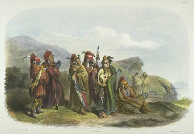 Cavelier de La Salle y Henri de Tonti