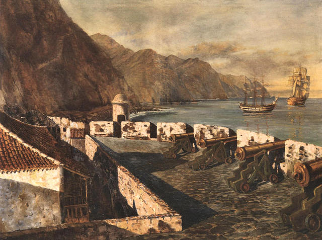 1st Stop: First Fleet arrives at Santa Cruz at Tenerife