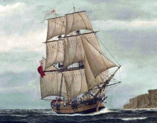 Arrived at Australia