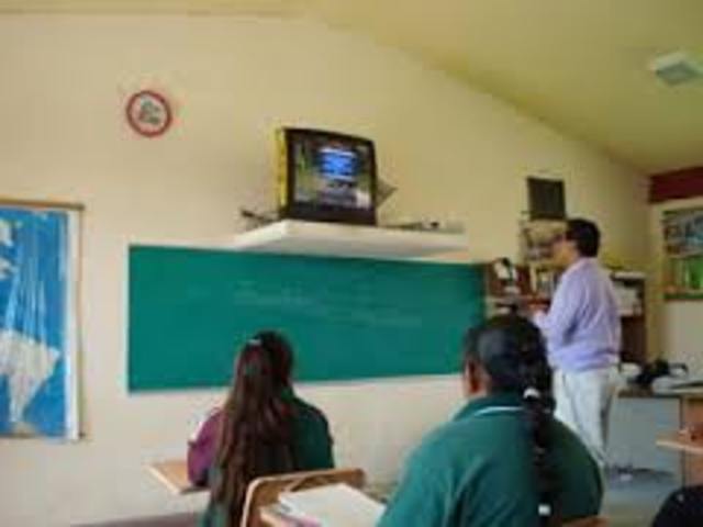 Telesecundaria en Mexico.
