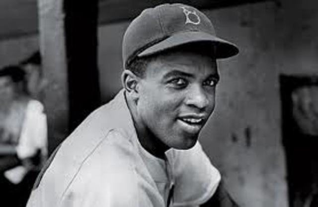 Jackie Robinson joins the Dodgers