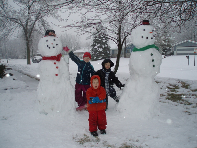 First Snowman
