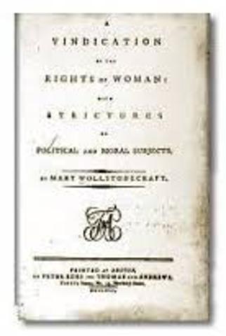 Vindication of the Rights of Women