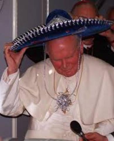 Tercera vistia a México