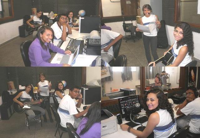 Istalação da Rádio Escola Municipal do Rio