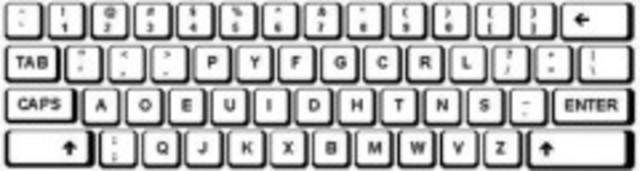 Teclado DVORAK