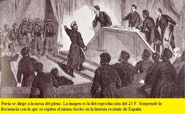 Golpe de Estado del Gral. Pavía. Gobierno del Gral. Serrano.