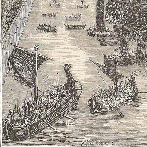 Vikings threaten Paris