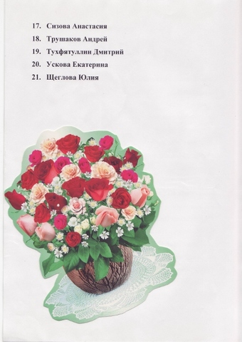 Летопись - 7А класс