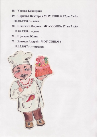 Летопись - 8Б класс