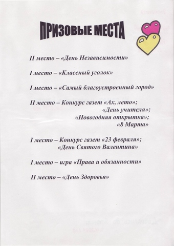 Летопись - 8Б класс