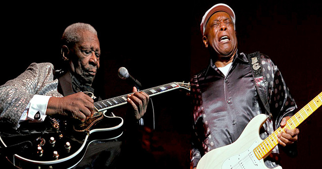 BB King and Buddy Guy release "One Kind Favor"  and "Skin Deep"