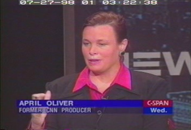 April Oliver fights back
