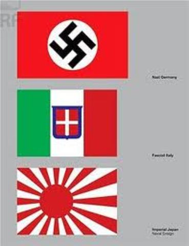 Italy enters the war as an axis power