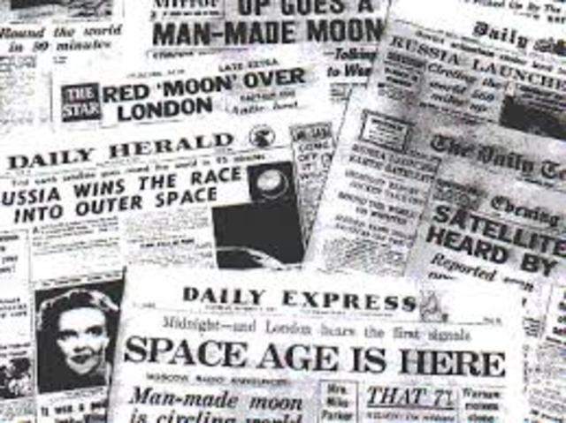 Launching of Sputnik