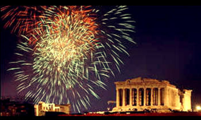 Новый год в Греции