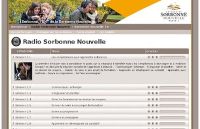 Inicia Transmisão de aulas por a Rádio Sorbonne