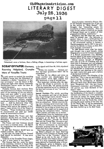 Hitler openly announces his defiance to the Treaty of Versailles