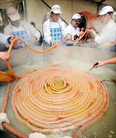 Самая длинная колбаса