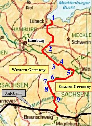 Iron Curtain decends on Europe