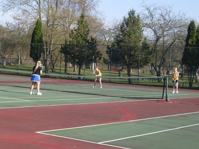 Started Varsity Tennis