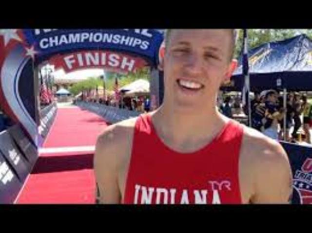 Mi primo nadó en los prubas para los juegos olímpicos