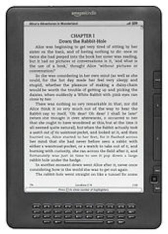 Amazon announced the Kindle DX.