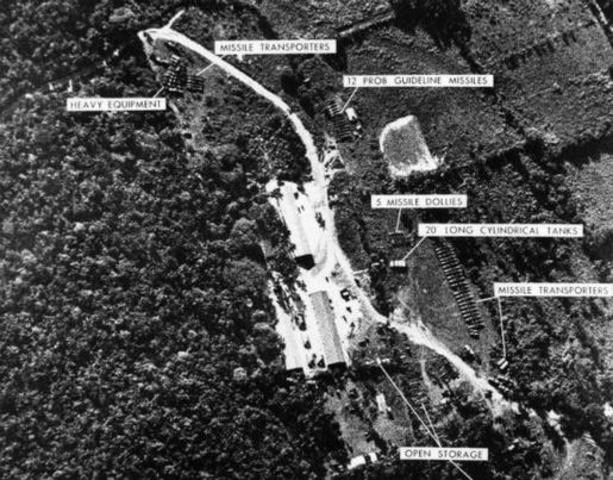 Missiles were discoverd in Cuba